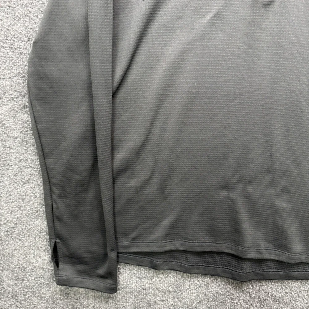 Nike Dri-FIT Green Bay Packers Pullover Mens Large Gray 1/4 Zip Fleece Running